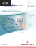 Download Advanced Applications of Engineered Nanomaterials - Material Matters v2n1  by Sigma-Aldrich SN12703715 doc pdf