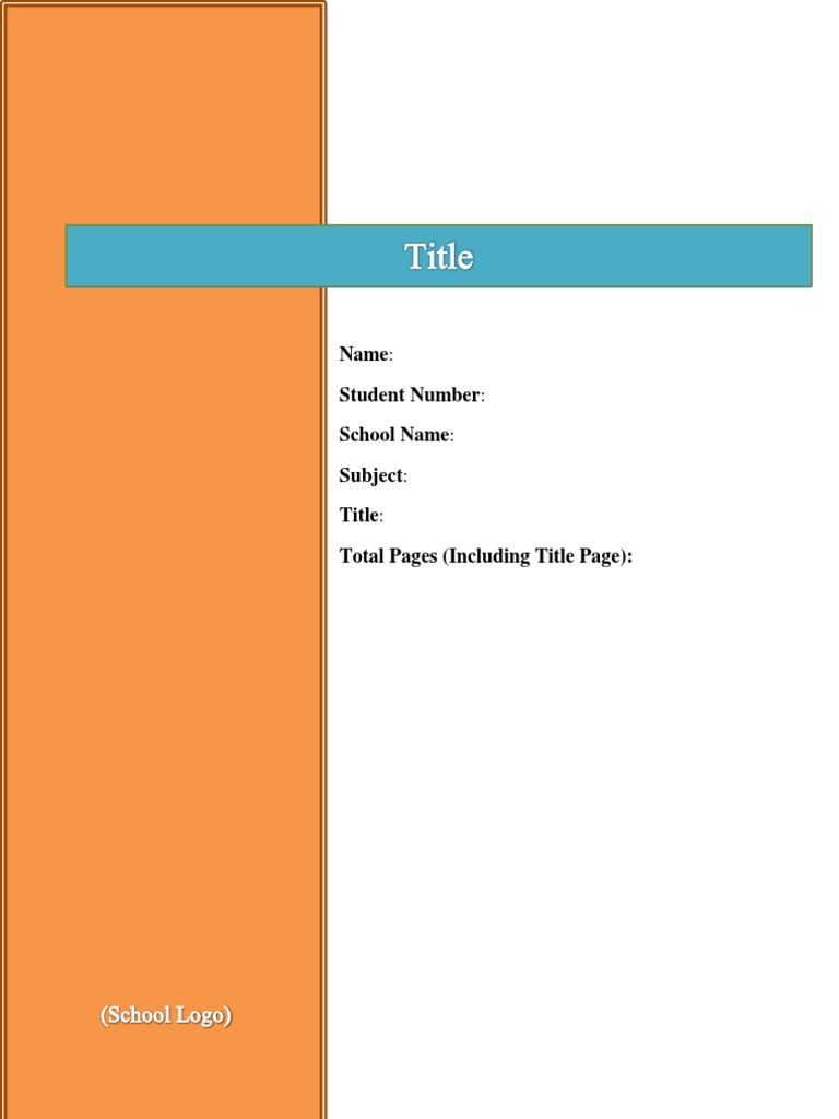 title-page-template-pdf