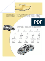 Chevrolet Corsa Evolution (2002-2004) - Manual de Despiece y Catalogo de Repuestos