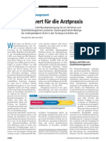 Mehrwert Für Die Arztpraxis: Qualitätsmanagement