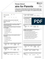 Primary School Homework Questionnaire_Final_Version