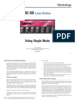 Loop Station: Using Single Mode