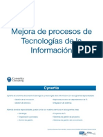 Mejora de Procesos de Tecnologías de La Información