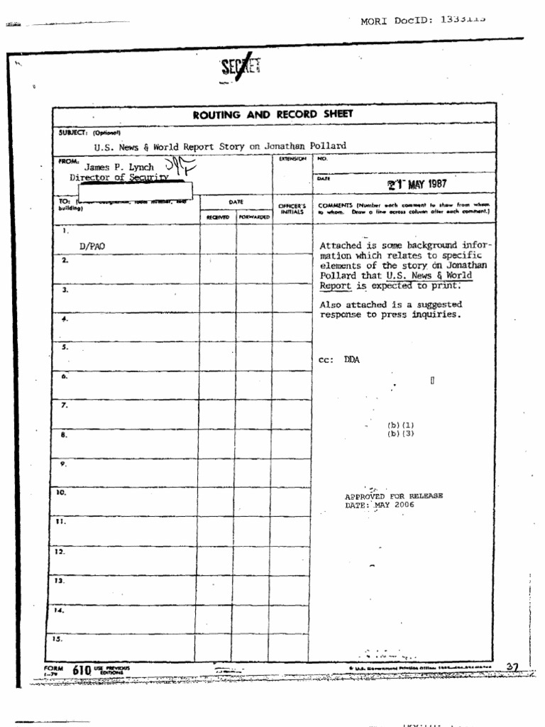 EBB PollardDoc10 PDF Security Clearance Polygraph