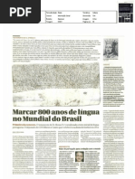 8 séculos Língua Portuguesa - DN, 21-fev-2013