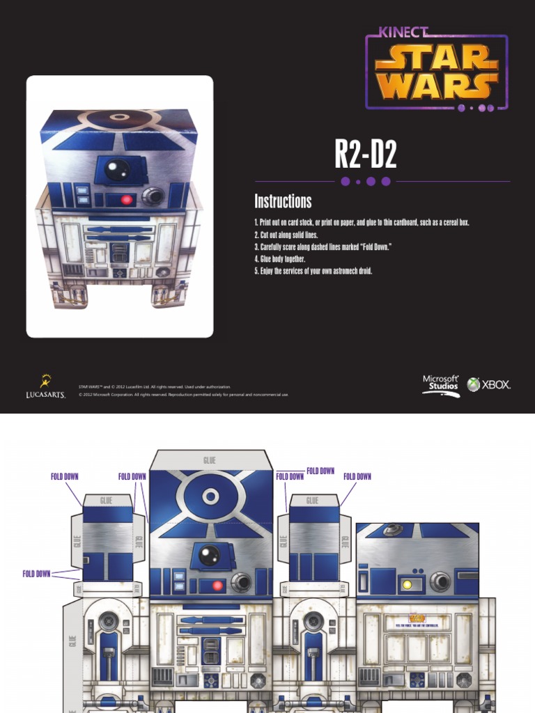 KSW R2D2 Papercraft | PDF
