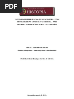 Oficina de Paleografia III - (Técnica paleográfica - Tipos Caligráficos e Documentais)