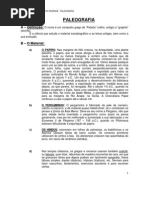 Paleografia - Profº Marcos Rezende