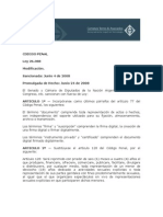 Ley 26.388 Delitos Informaticos PDF