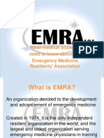 EMRA 101 Info For Med Students