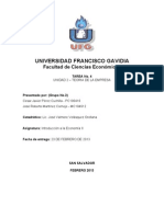 Tarea No. 4 - Grupo No. 3 (Objetivos y Restricciones de La Empresa)