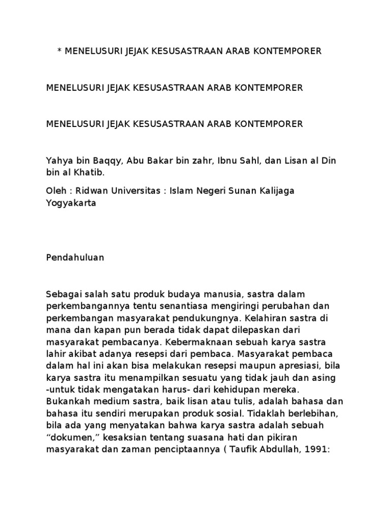 Belajar Bahasa Arab Amiyah