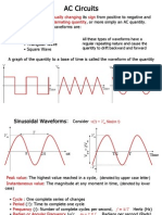 AC Circuits: Continually Changing Sign Alternating Quantity