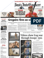 Gregoire Firm On Viaduct Plan: Videos Show Iraq War Through Troops' Eyes