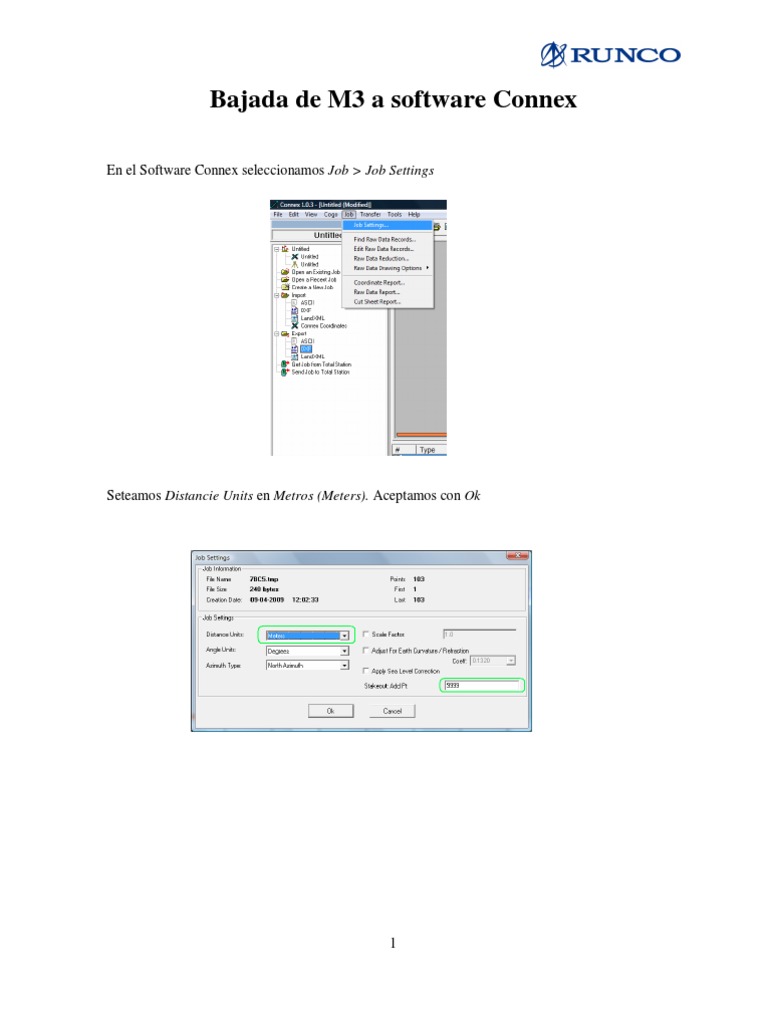 Configuración y Exportación en Connex | PDF | Tecnología digital ...