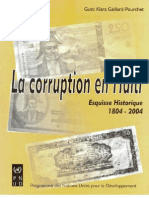 LA CORRUPTION EN HAÏTI - Esquisse Historique: 1804 - 2004 Par Gusti Klara Gaillard - Pourchet