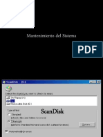 Mantenimiento Del Sistema