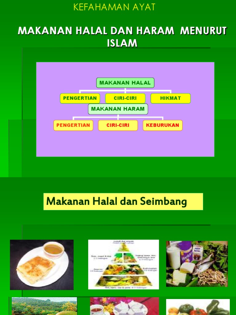 Makanan Halal Dan Haram Menurut Islam Pdf