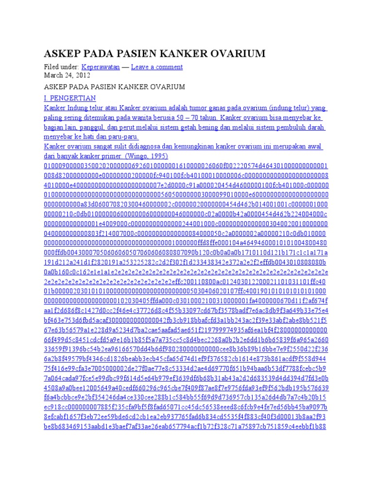 Pdf Endometrium Kanker