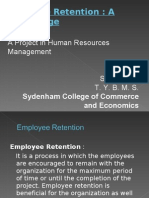 Employee Retention Project