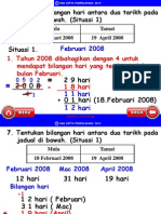 Hitung Bilangan Hari 2