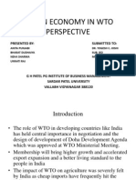 Wto and India