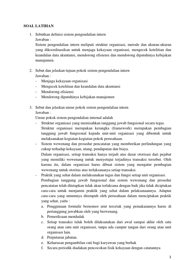 Tugas Sistem Informasi Akuntansi