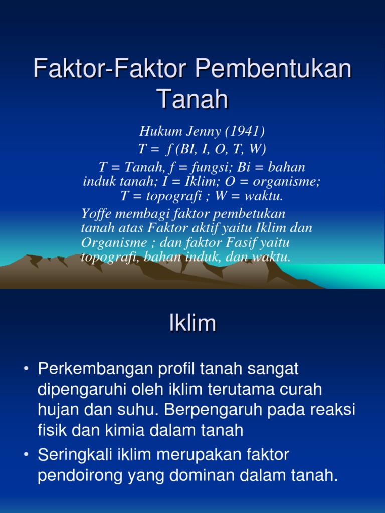 Proses Pembentukan Tanah Baru Proses Pembentukan Tanah Baru