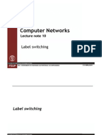 Rcom - Lecture10.label Switching