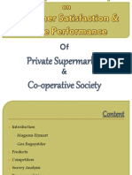 Private Supermrkt vs. Cooperative Societies