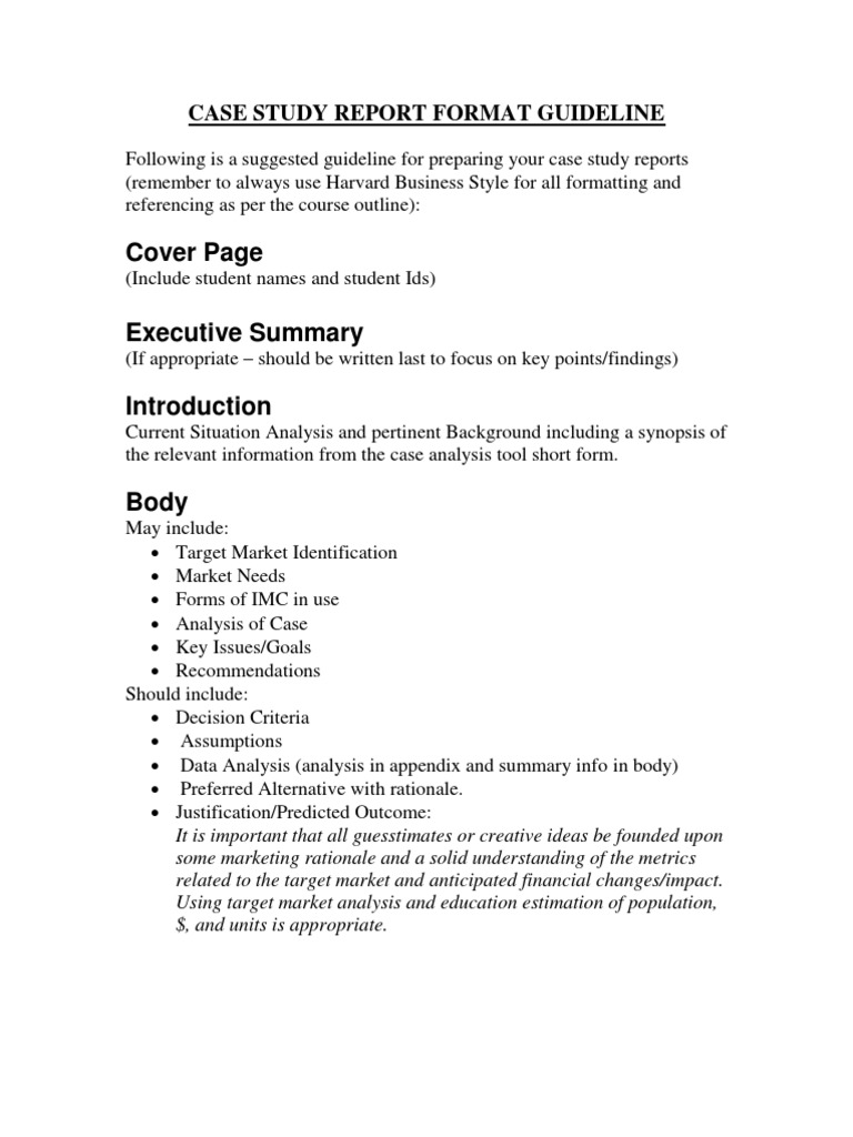 write my case study