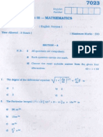 Maths Mar07