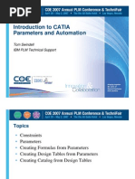 Download Introduction to CATIA Parameters and Automation by dhareesh SN12714326 doc pdf