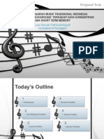 Proposal Analisis Pengaruh Musik Tradisional Indonesia