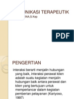 KOMUNIKASI TERAPEUTIK