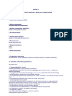 Model Fisa Post - Asistent Medical Stomatologie