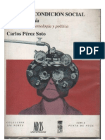 Perez Soto Carlos Sobre La Condicion Social de La Psicologia 1996