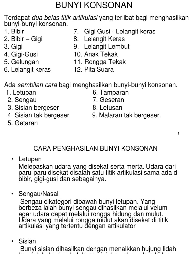Konsonan Pdf