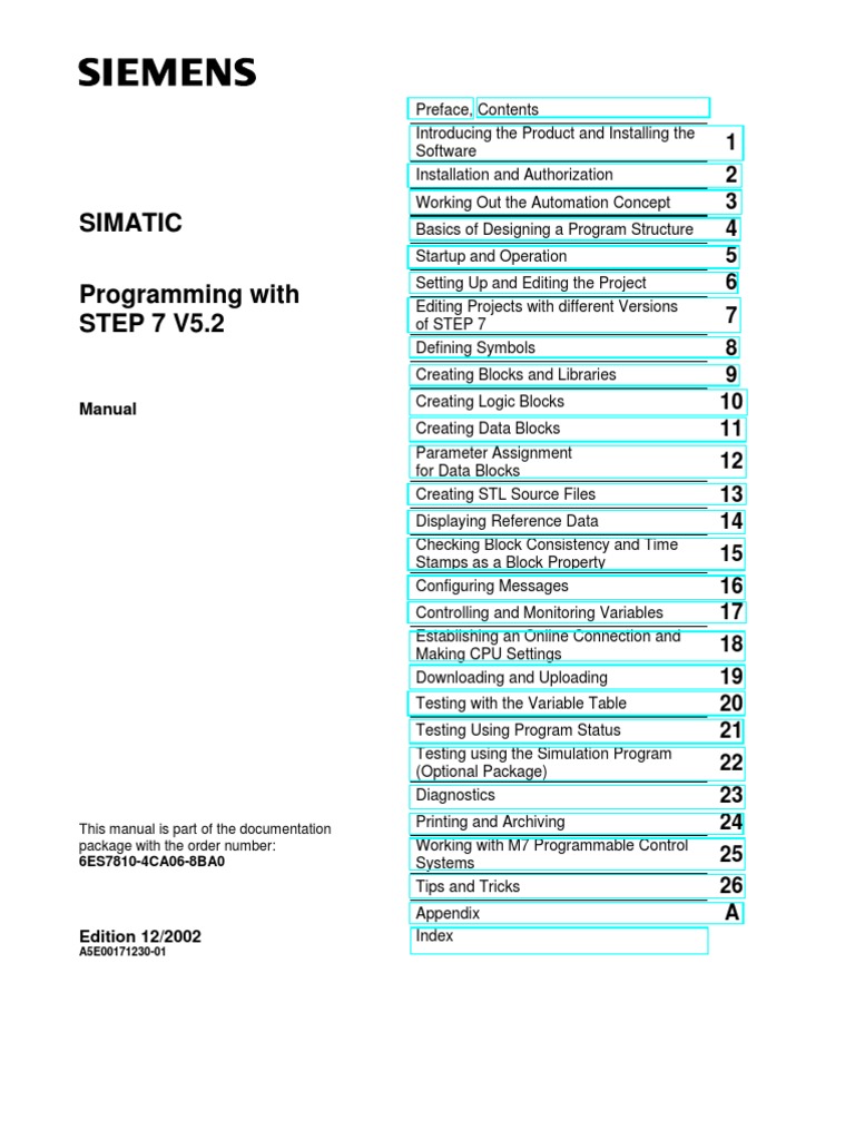 Siemens step 7 programming manual