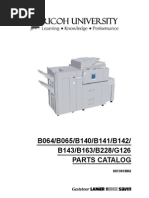 Ricoh AF 1075, 1060 PARTS MANUAL