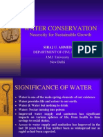 Water Conservation HPCB