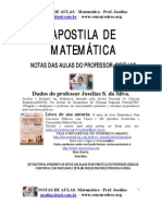 APOSTILA DE MATEMÁTICA - 183 PÁGINAS