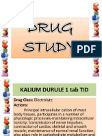 Drug Study Ppt