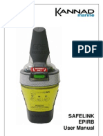 Kannad Marine SafeLink EPIRB User Manual