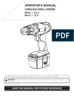 Ryobi Drill Manual