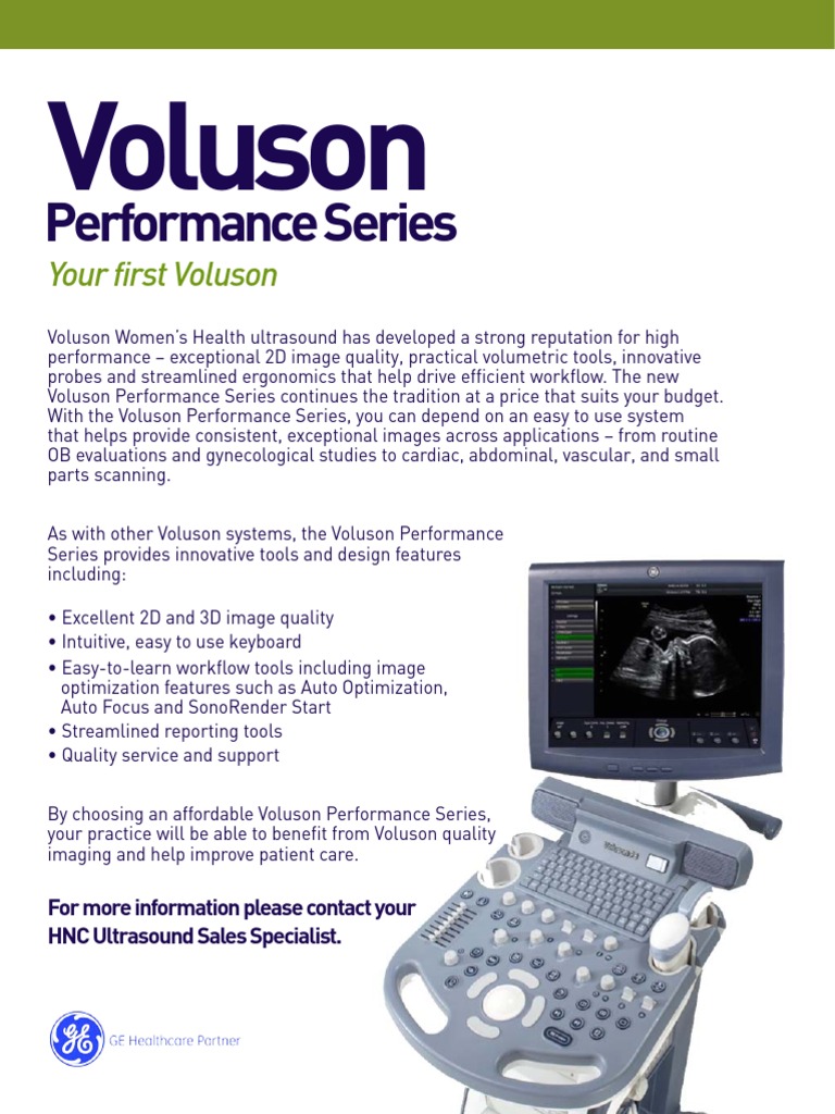Voluson P8 Flyer PDF | PDF