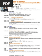 Download Indigenous Farming Conference Agenda 2013 by WELRP SN127182353 doc pdf