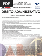 IX Exame Administrativo - SEGUNDA FASE