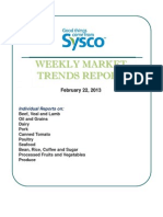 Weekly Market Trends Report 2.22.13