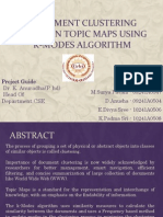 Document Clustering Based On Topic Maps Using K-Modes Algorithm